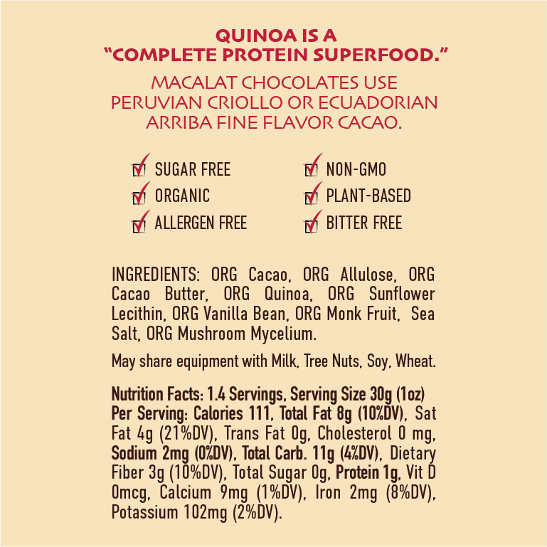 Macalat Quinoa Crunch Bar