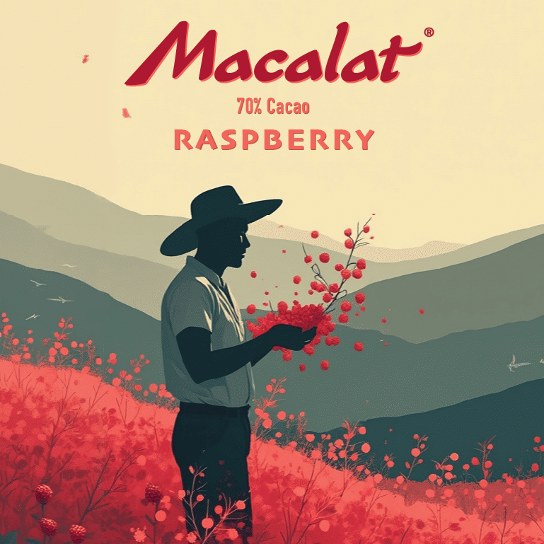 Macalat Raspberry Bar
