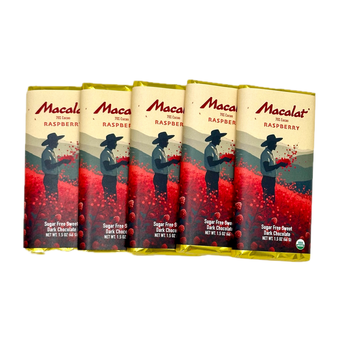 Macalat Raspberry Bar