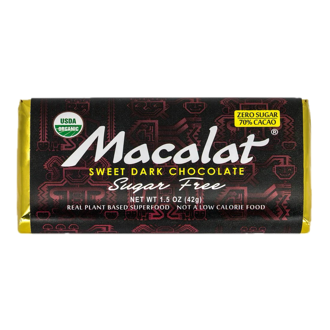 Macalat Organic Sweet Dark Chocolate Bar
