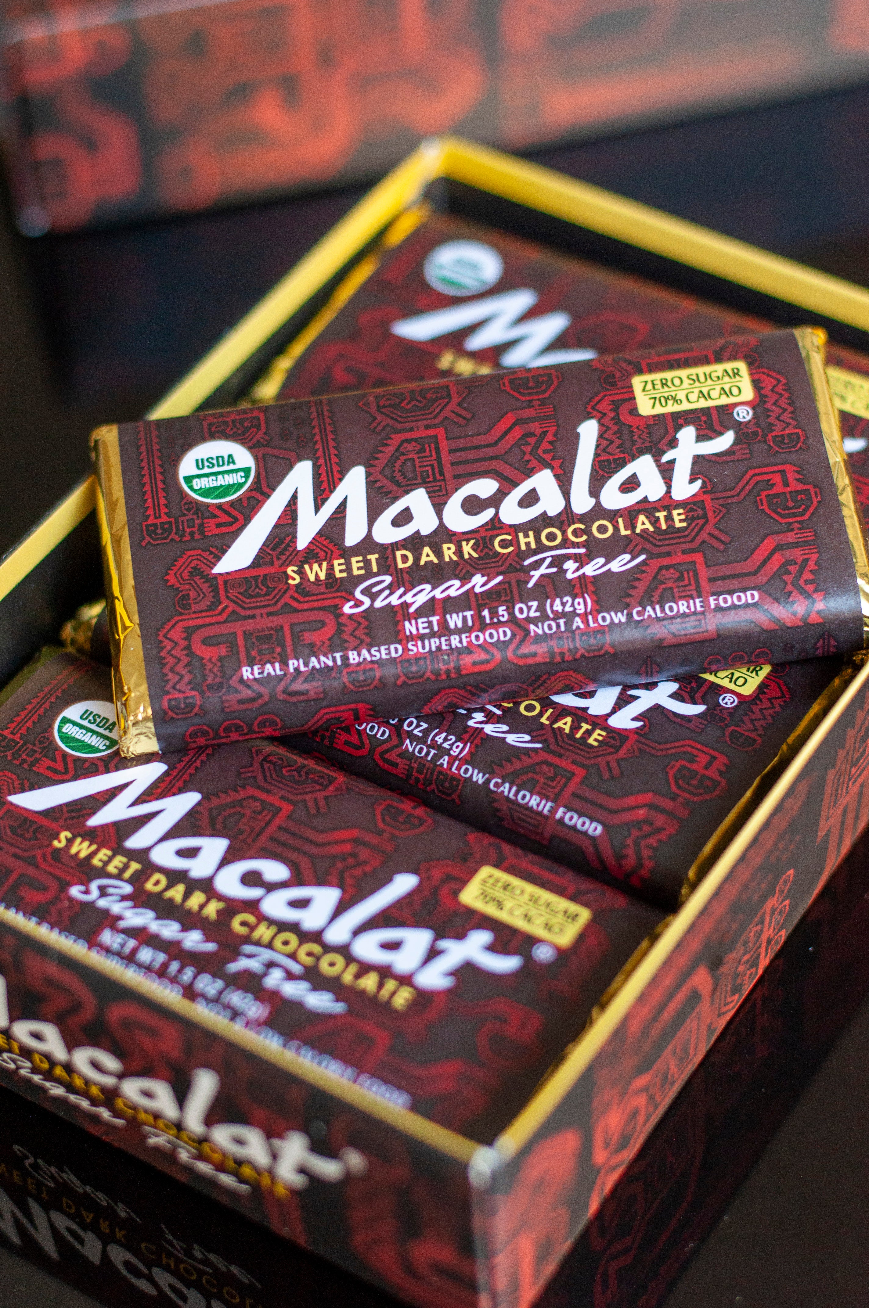 Macalat Organic Sweet Dark Chocolate