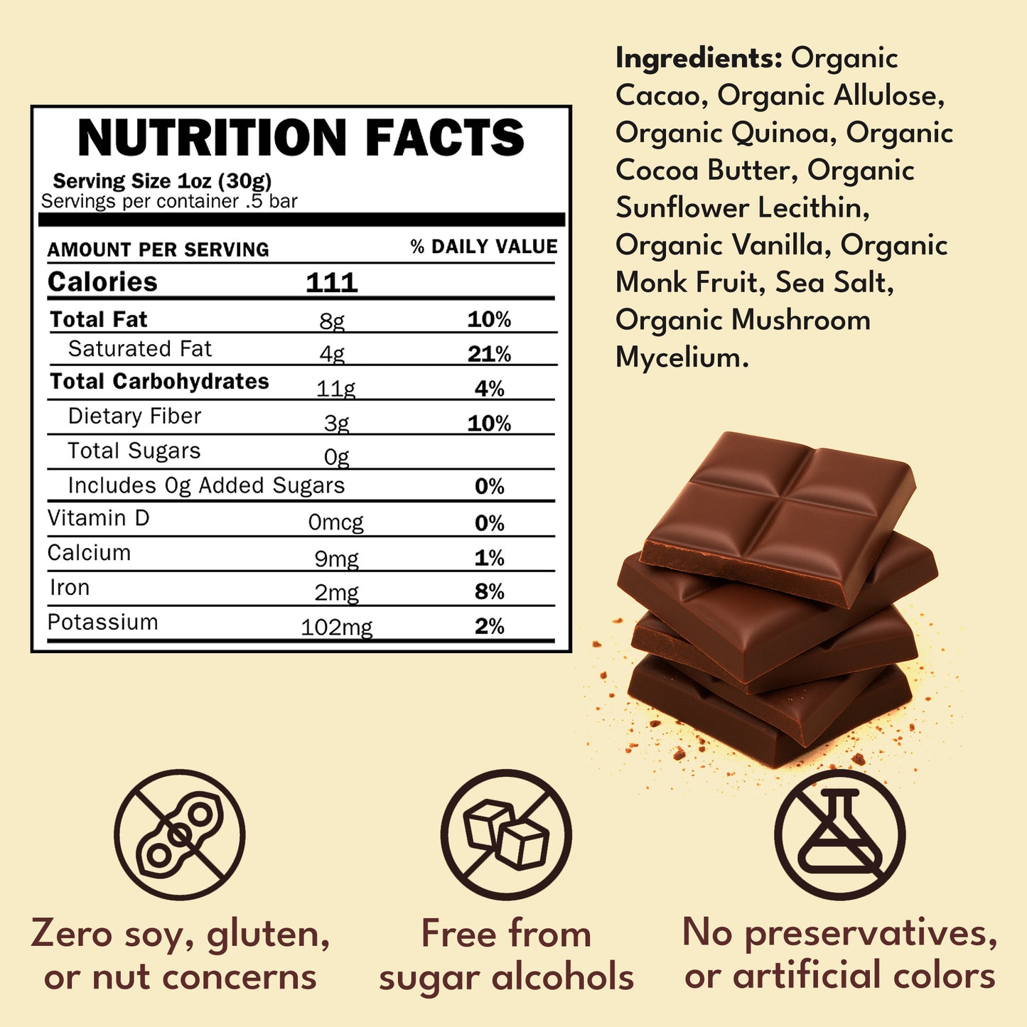 Macalat Quinoa Crunch Bar