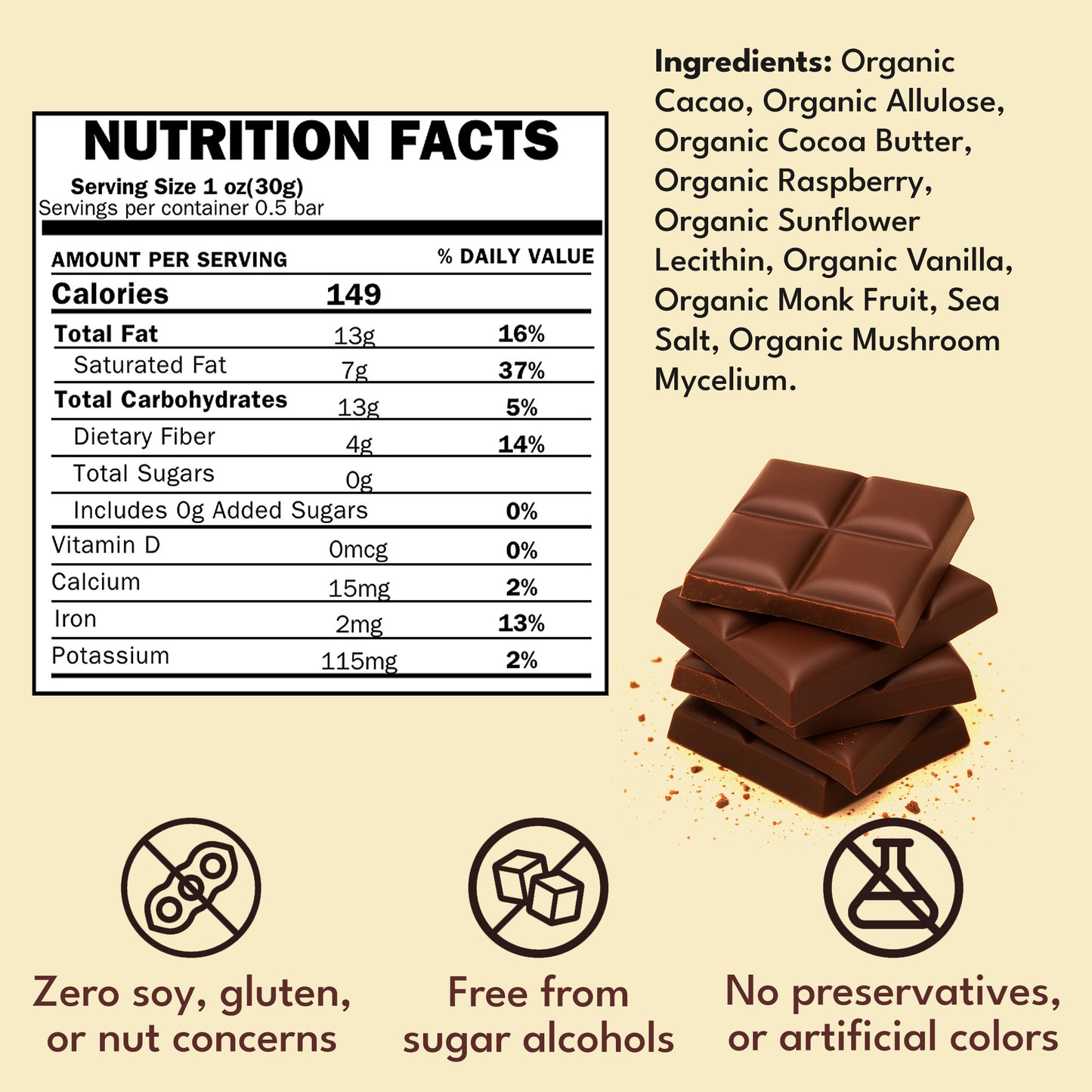 Macalat Raspberry Bar