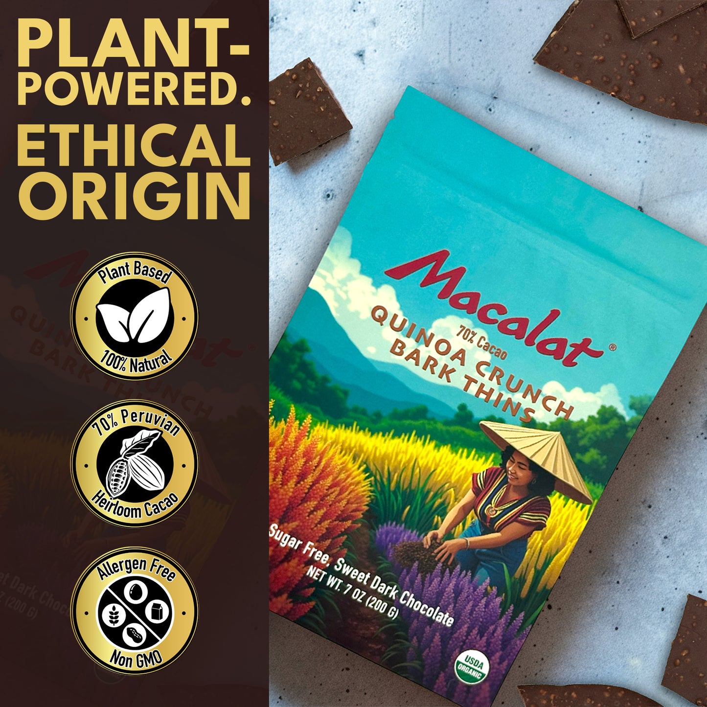 Macalat Quinoa Crunch Pouch