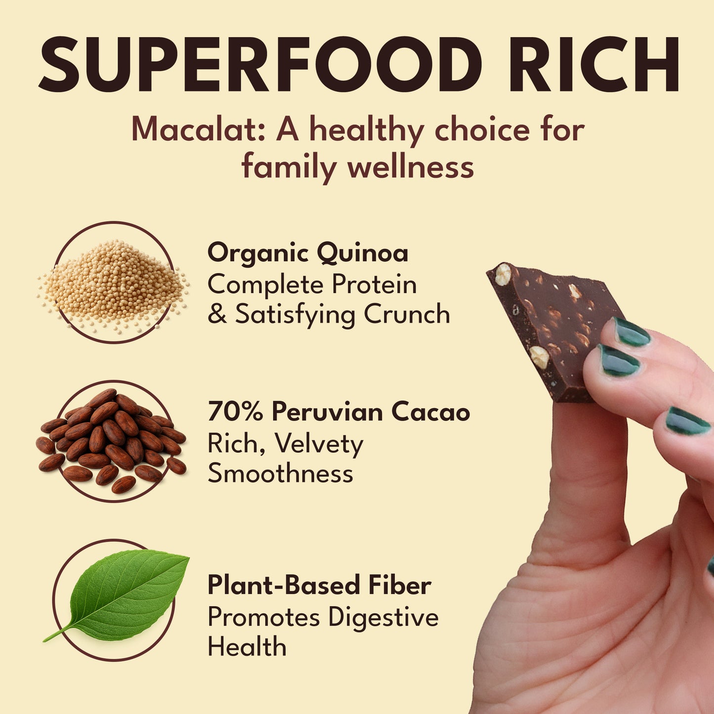 Macalat Quinoa Crunch Pouch