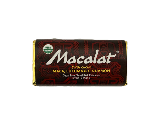 Macalat Organic Sweet Dark Chocolate Bar