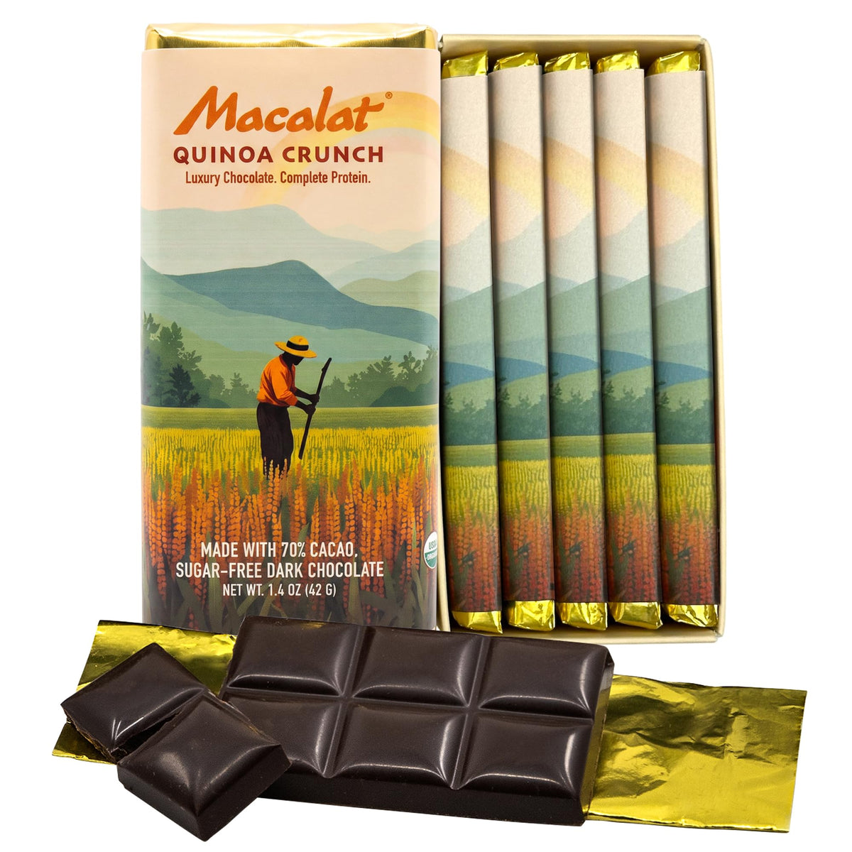 Macalat Quinoa Crunch Bar