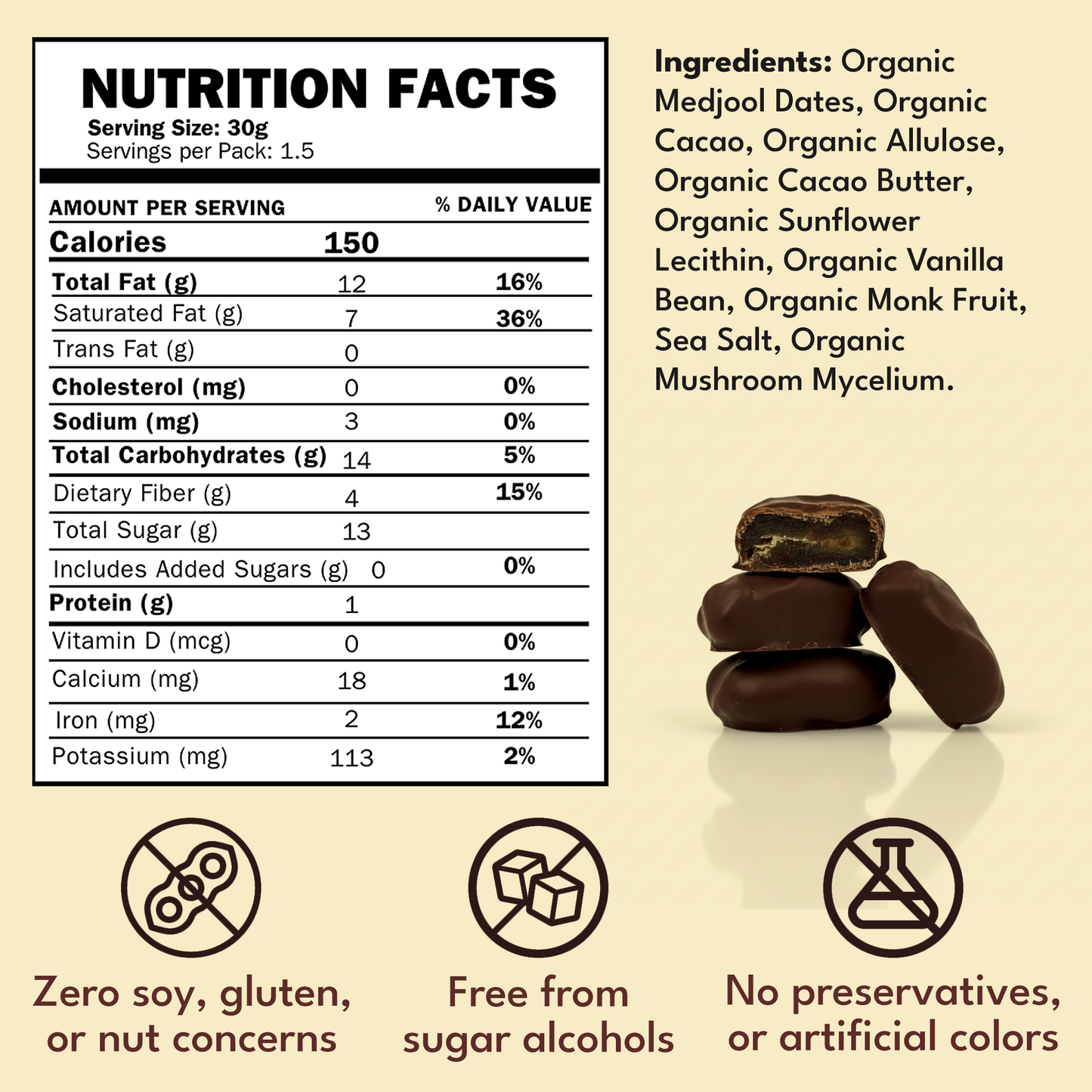 Macalat Medjool Dates Pouch